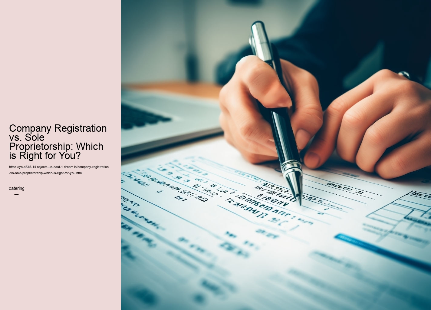 Company Registration vs. Sole Proprietorship: Which is Right for You?